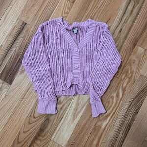 Lavender Knit Women's Sweater